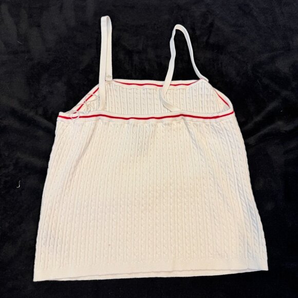 Lauren Ralph Lauren White Cardigan and Camisole Sweater Set - Picture 9 of 13